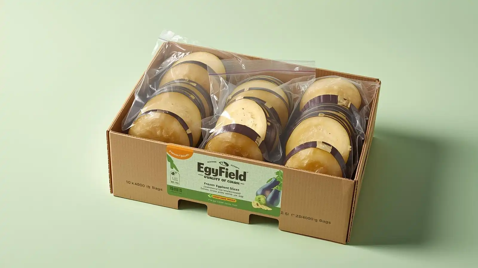 Frozen Eggplant Slices